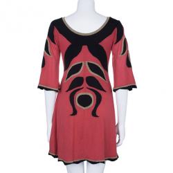 Temperley Knit Brooch Detail Dress M