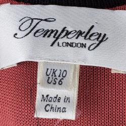 Temperley Knit Brooch Detail Dress M