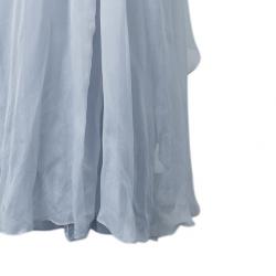 Pre Owned Temperley London Long Ice Blue Oberon Kaftan M