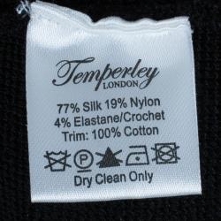 Temperley London Mini Dominica Chain Detail Dress XL