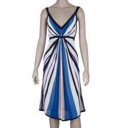 Temperley London Abstract Print Knit Dress M