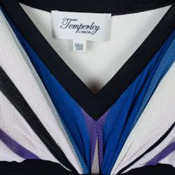 Temperley London Abstract Print Knit Dress M