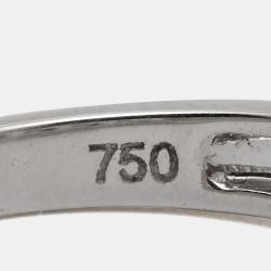 Diamond Edit 18k White Gold Lab Grown Diamond 2.77 cts Ring Size 54