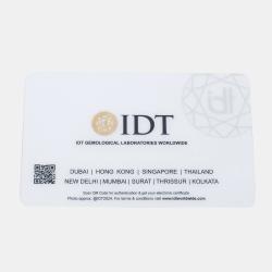 Pre Owned 11 cts Round Brilliant Cut 18k White Gold Lab Grown Diamonds Tennis Bracelet