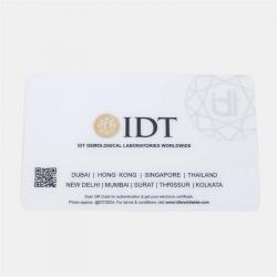 مملوكة مسبقًا سوار تنس مصنوع من الألماس المعملي بوزن 9.5 قيراط فضة إسترلينية 925 شكل دائري برلنتي