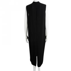 Pre Owned The Row Black Sleeveless Midi Dress M