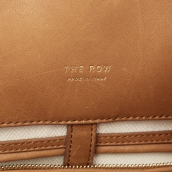 The Row Brown Leather Soft Margaux Bag