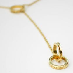 Pre Owned Tiffany & Co.1837™ Interlocking Circles 18KT Yellow Gold Lariat