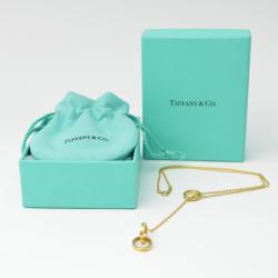 Pre Owned Tiffany & Co.1837™ Interlocking Circles 18KT Yellow Gold Lariat