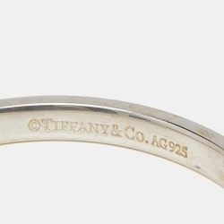 Pre Owned Tiffany & Co. Tiffany 1837 Sterling Silver Open Cuff Bracelet