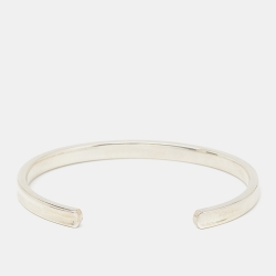 Pre Owned Tiffany & Co. Tiffany 1837 Sterling Silver Open Cuff Bracelet