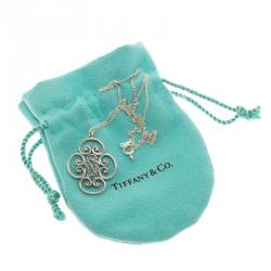 Tiffany & Co. Paloma Venezia Goldoni Quadruplo Silver Pendant Necklace