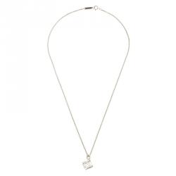 Pre Owned Tiffany & Co. Atlas Silver Pendant Necklace