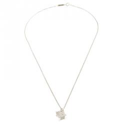 Pre Owned Tiffany & Co. Atlas Silver Pendant Necklace