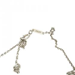 Pre Owned Tiffany Hardwear Silver Ball Pendant Necklace S