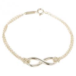 مملوكة مسبقًا Tiffany & Co. Infinity Silver Bracelet