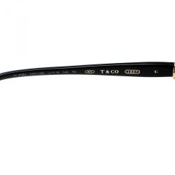 Pre Owned Tiffany & Co. Black/Graduated Grey TF4082 Cat Eye Sunglasses