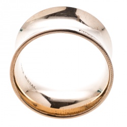 Pre Owned Tiffany & Co. 1837 Rubedo Wide Ring Size 59