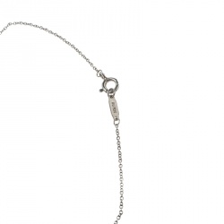 Pre Owned Tiffany & Co. Heart Key Silver Pendant Necklace