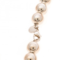 Pre Owned Tiffany & Co. HardWear Silver Bead Ball Long Necklace 