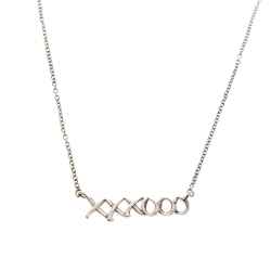 Pre Owned Tiffany & Co. Paloma's Graffiti Love & Kisses Pendant Necklace