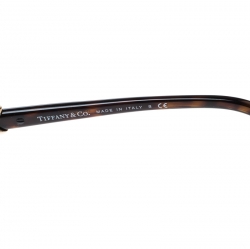 Pre Owned Tiffany & Co. Brown Havana/Brown Gradient TF4024 Oversize Sunglasses