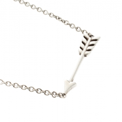 Pre Owned Tiffany & Co. Arrow Silver Chain Bracelet