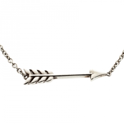 Pre Owned Tiffany & Co. Arrow Silver Chain Bracelet
