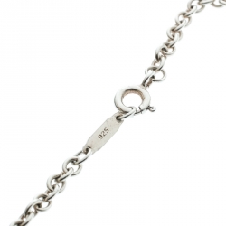 Pre Owned Tiffany & Co. Key Silver Pendant Necklace