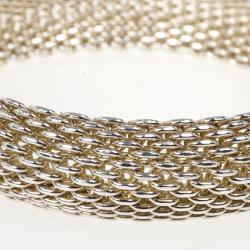 مملوكة مسبقًا Tiffany & Co. Somerset Narrow Silver Bangle Women 18CM