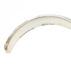 Pre Owned Tiffany & Co. Vintage Atlas Silver Open Cuff Bracelet 15 cm