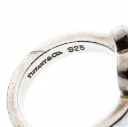 Pre Owned Tiffany & Co. Paloma Picasso Loving Heart Cocktail Ring Size 48