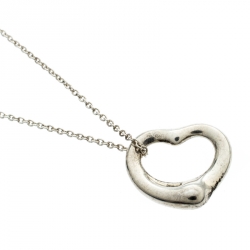 Pre Owned Tiffany & Co. Elsa Peretti Open Heart Pendant Necklace