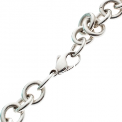 Pre Owned Tiffany & Co. Return to Tiffany Heart Tag Silver Necklace