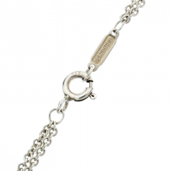 Pre Owned Tiffany & Co. Tiffany Infinity Silver Pendant Necklace