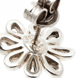 Pre Owned Tiffany & Co. Paloma Picasso Sterling Silver Daisy Stud Earrings