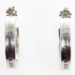 Pre Owned Tiffany & Co. 1837 Narrow Hoop Silver Earrings