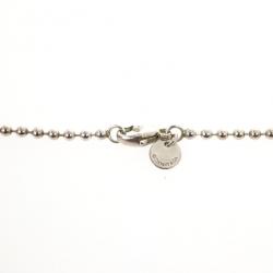 مملوكة مسبقًا Tiffany & Co. Oval Key Silver Pendant Necklace