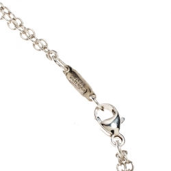 Pre Owned Tiffany & Co. Man In The Moon Silver Pendant Necklace