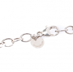 Pre Owned Tiffany & Co. Infinity Silver Chain Link Bracelet