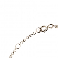 Pre Owned Tiffany & Co. 1837 Interlocking Circles Silver Bracelet