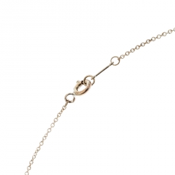 Pre Owned Tiffany & Co. Paloma Picasso Loving Heart Silver Pendant Necklace