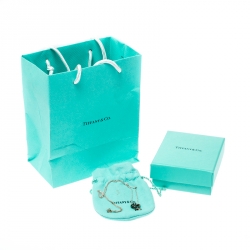 Pre Owned Tiffany & Co. Paloma Picasso Loving Heart Silver Pendant Necklace