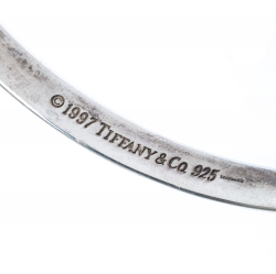 Pre Owned Tiffany & Co. 1837 Silver Stiff Collar Necklace