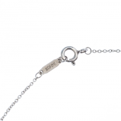 Pre Owned Tiffany & Co. Atlas II Medallion Silver Pendant Necklace