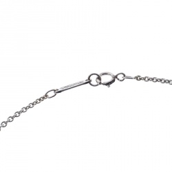 Pre Owned Tiffany & Co. Atlas Cube Silver Pendant Necklace