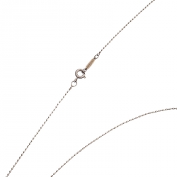 Pre Owned Tiffany & Co. Key & Lock Charm Sterling Silver Necklace