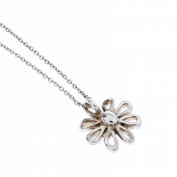 Pre Owned Tiffany & Co. Paloma Picasso Daisy Silver Pendant Necklace