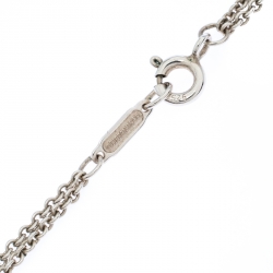 Pre Owned Tiffany & Co. Infinity Silver Pendant Necklace