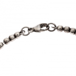 Pre Owned Tiffany & Co. Return To Tiffany Silver Heart Tag Bracelet